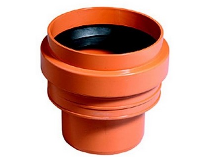 KG přechod kamenina/PVC včetně těsnění